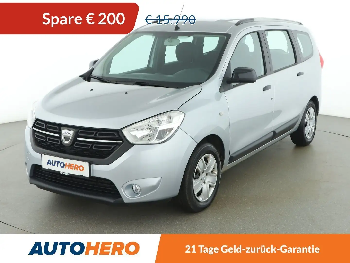 Dacia Lodgy 1.5 Blue dCi Comfort *KLIMA*BT*TEMPO* Серый - 1