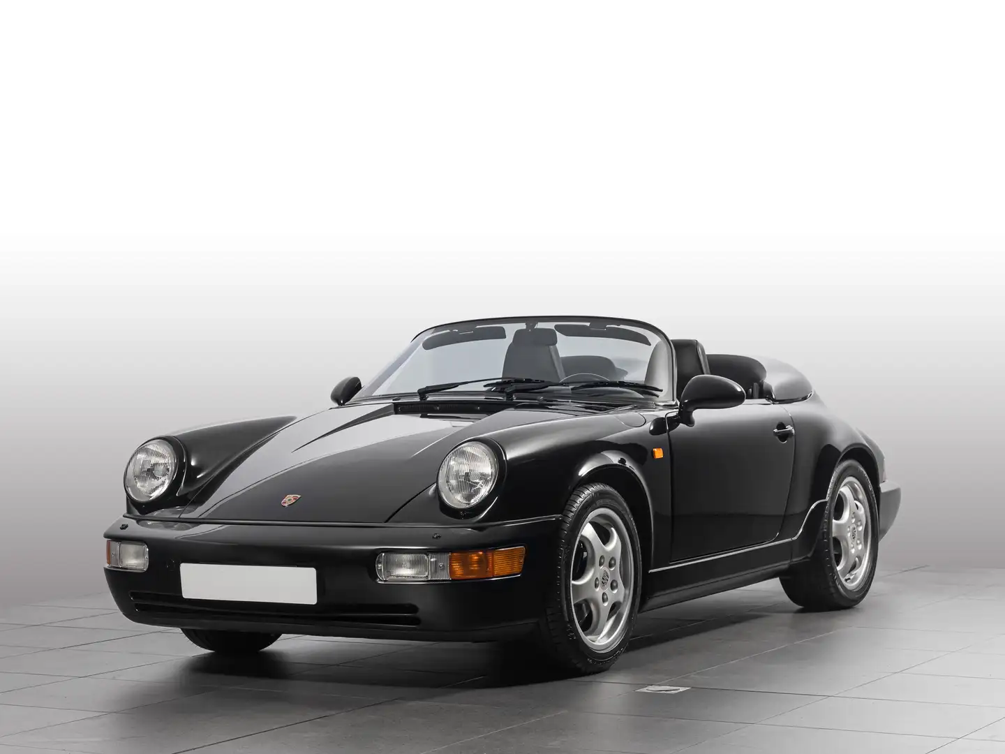 Porsche 911 964 Speedster 3.6 Carrera 2 250cv - Da collezione Nero - 1