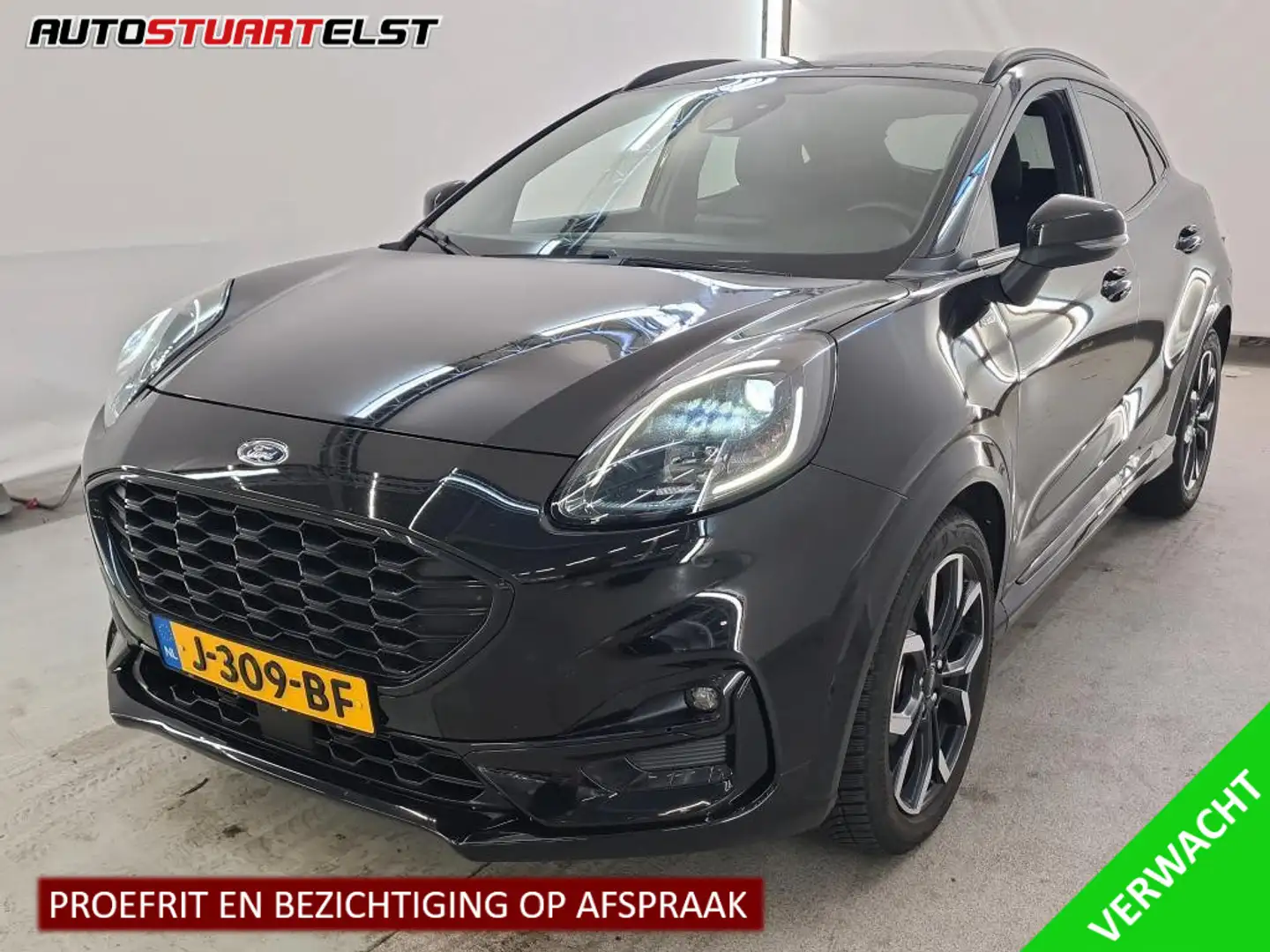Ford Puma 1.0 EcoBoost Hybrid ST-Line X Winter Pack | Carpla Zwart - 1