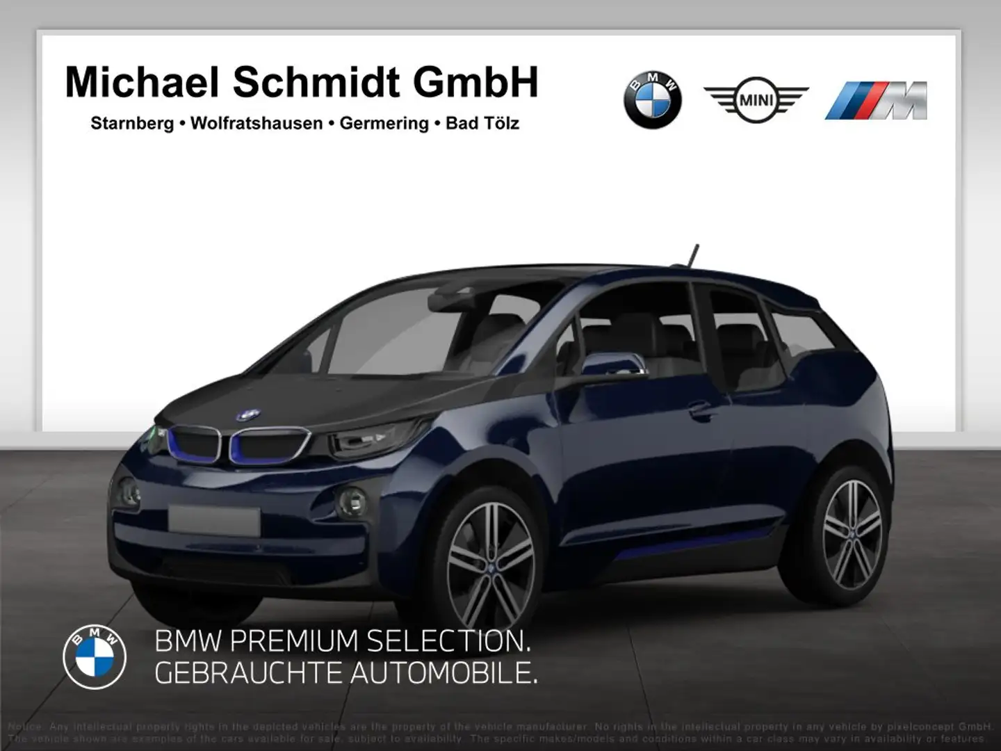 BMW i3 120Ah*DAB*LED*WLAN*GSD*RFK*NaviProf.*Shz* Blau - 1