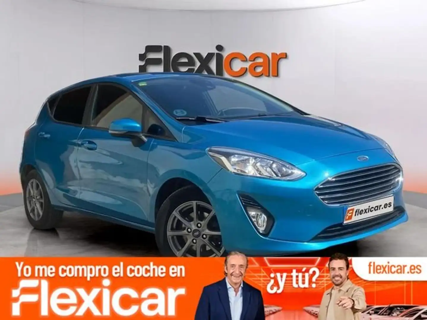 Ford Fiesta 1.0 EcoBoost S/S Active 85 Azul - 1