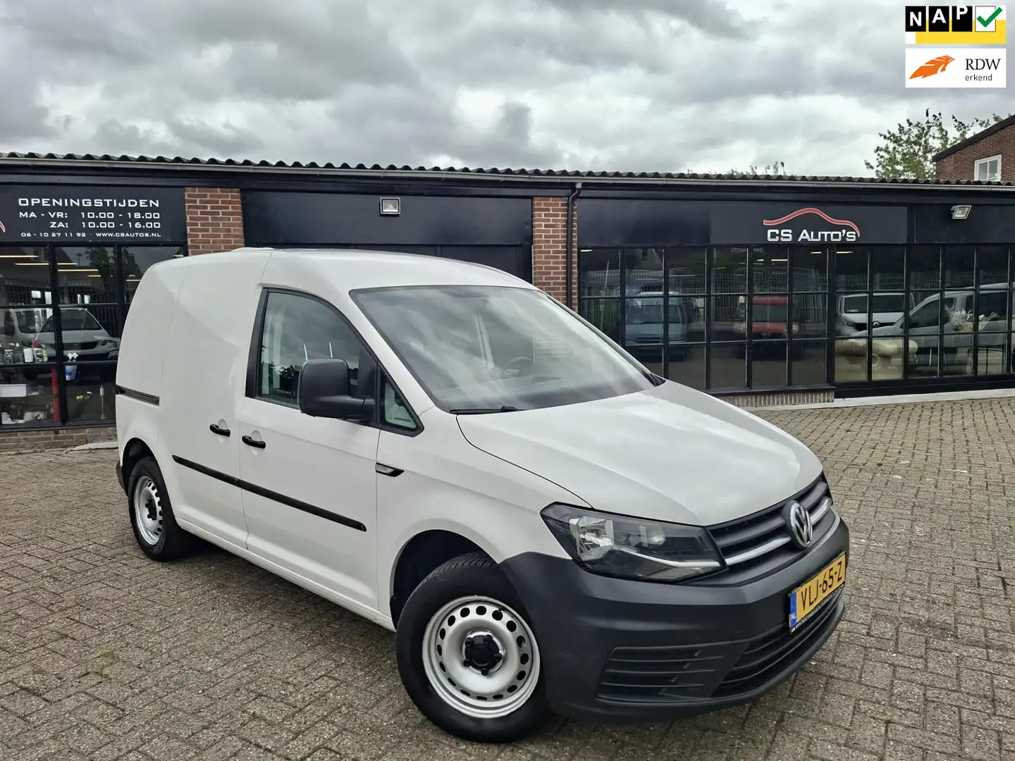 Volkswagen Caddy 2.0 TDI|2017|euro6|nette bestelauto Bianco - 1