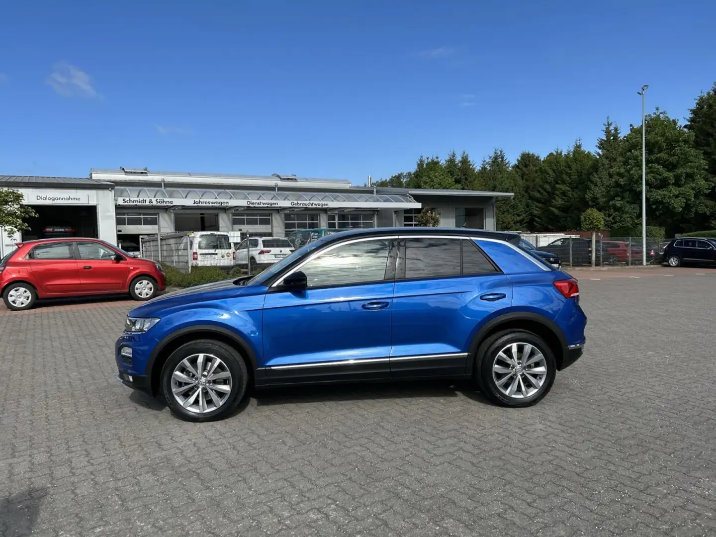 Volkswagen T-Roc 1.5 TSI Style/PDC/ Klima Einparkhilfe Sitzheizung Azul - 2