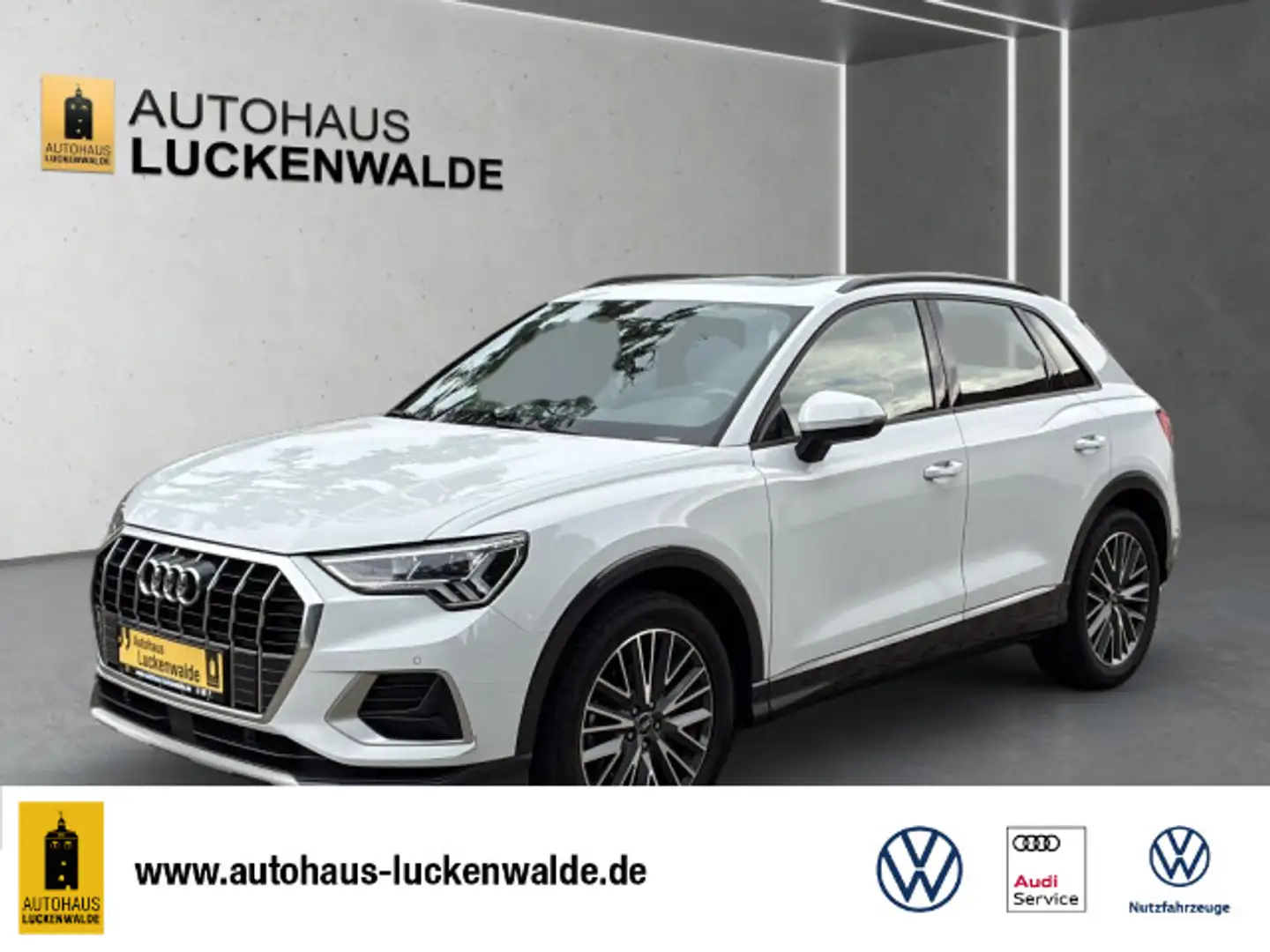 Audi Q3 35 TDI Adv. S tronic *PANO*AHK*NAV+*R-CAM* Wit - 1