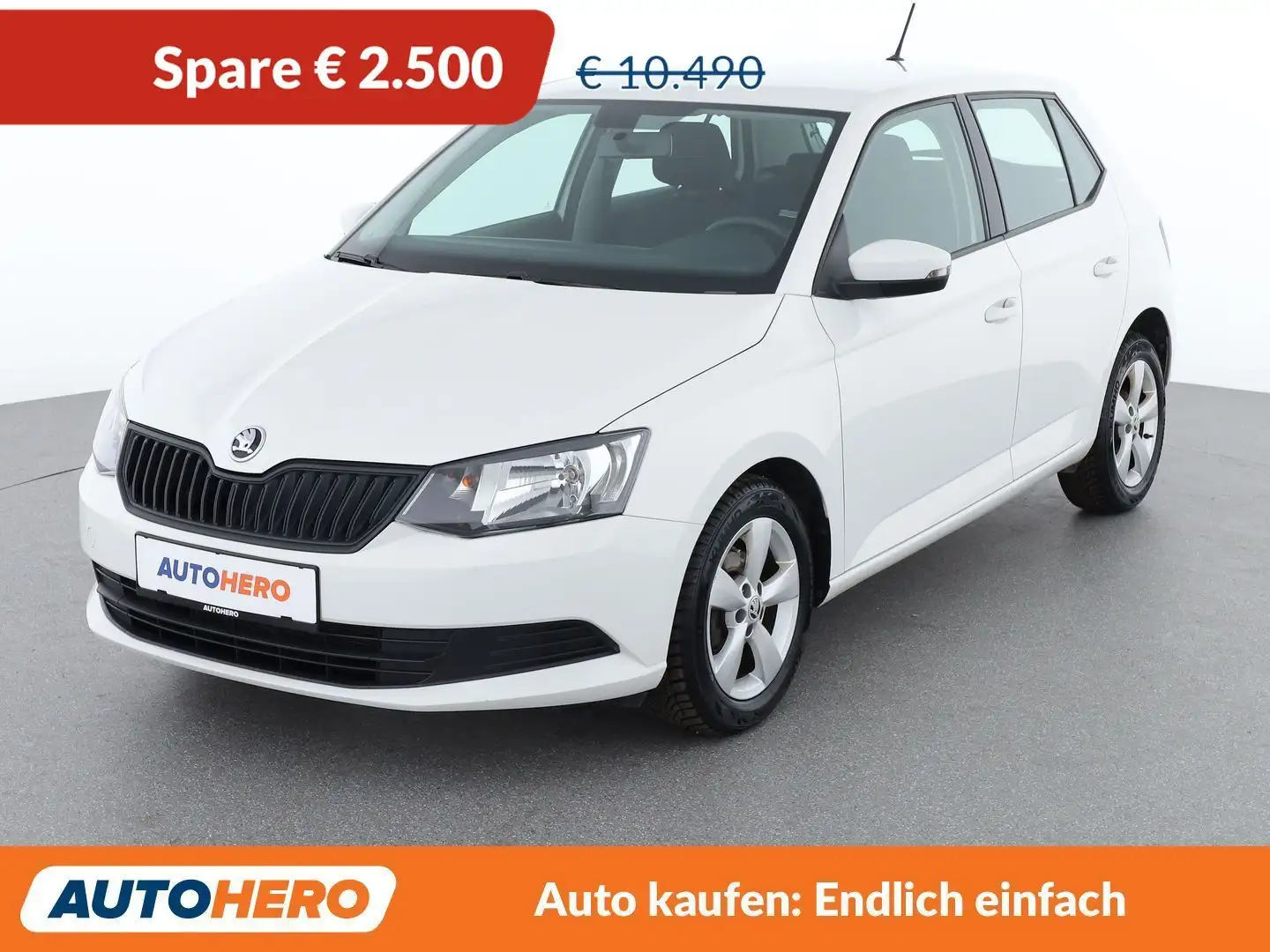 Skoda Fabia 1.0 MPI Active *KLIMA* Weiß - 1