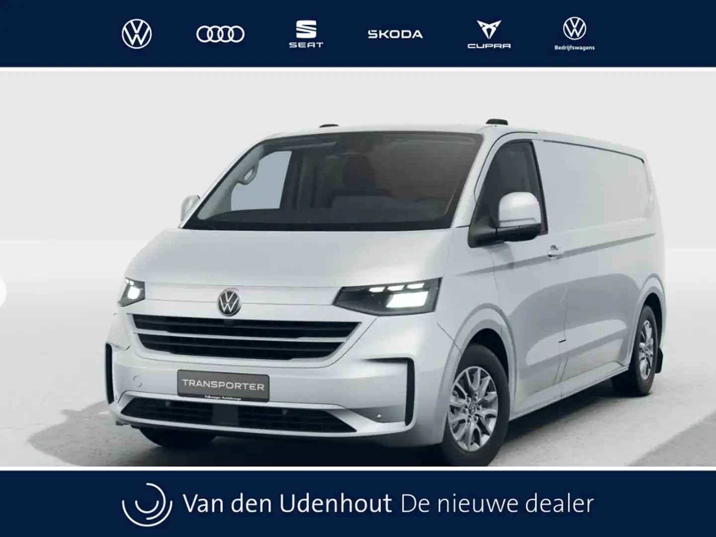 Volkswagen T7 Transporter L2H1 2.0 TDI 170pk Automaat Bulli /Direct leverbaa Grijs - 1