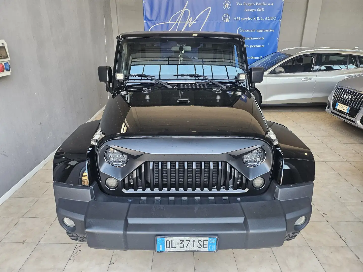 Jeep Wrangler Wrangler Sahara 2.8 CRD Nero - 2