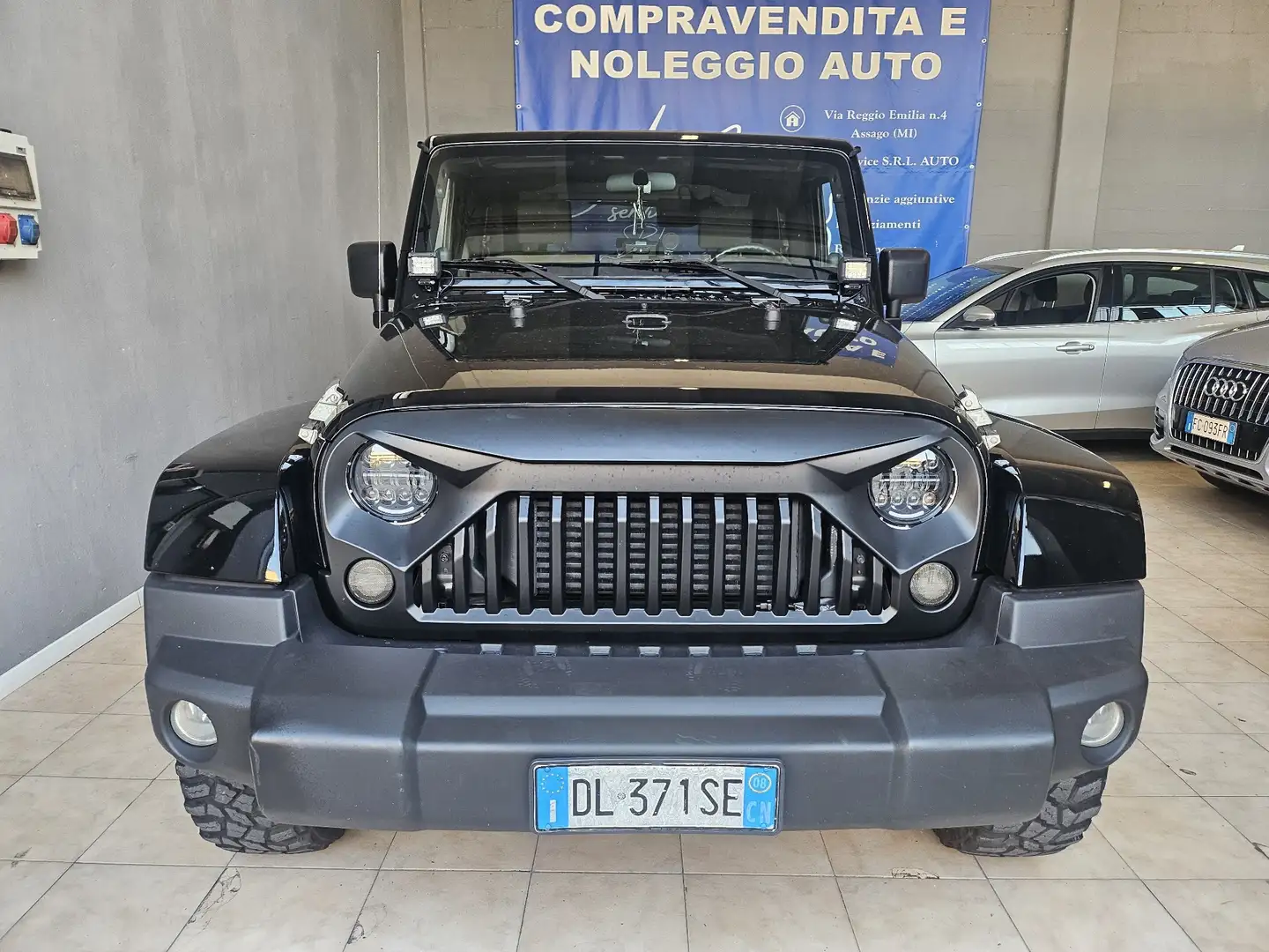 Jeep Wrangler Wrangler Sahara 2.8 CRD Nero - 1