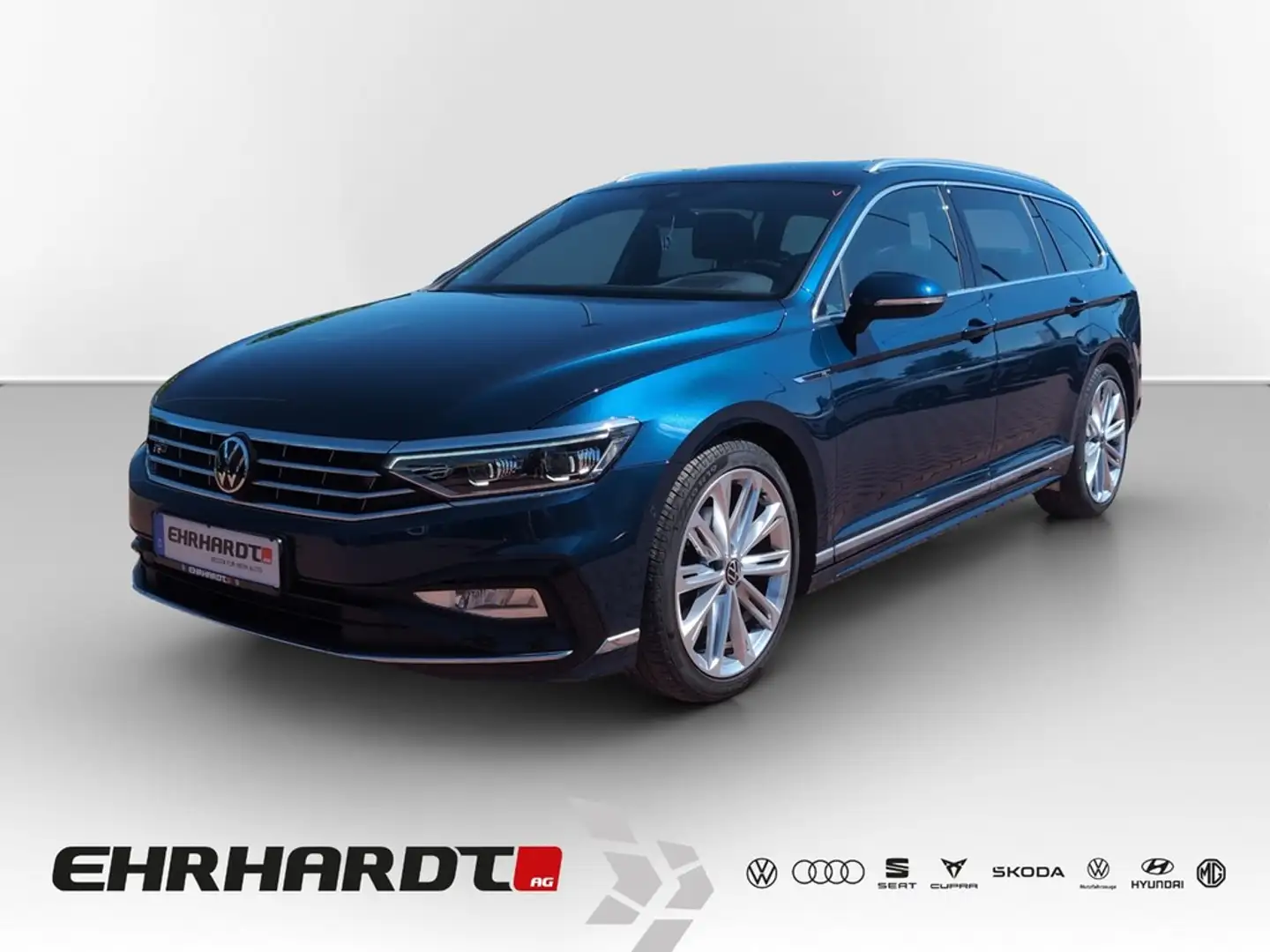 Volkswagen Passat Variant 2.0 TDI DSG Elegance R-Line IQ-LIGHT*HUD*NAVI*V... Bleu - 1