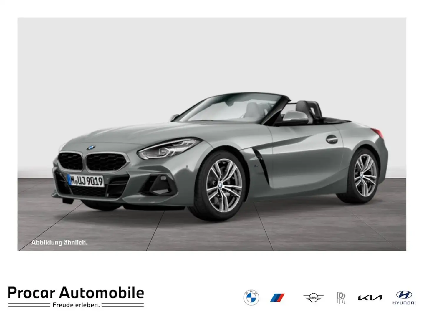 BMW Z4 sDrive20i A RFK NAVI LED Sound Syst. PDC V+H Grau - 1