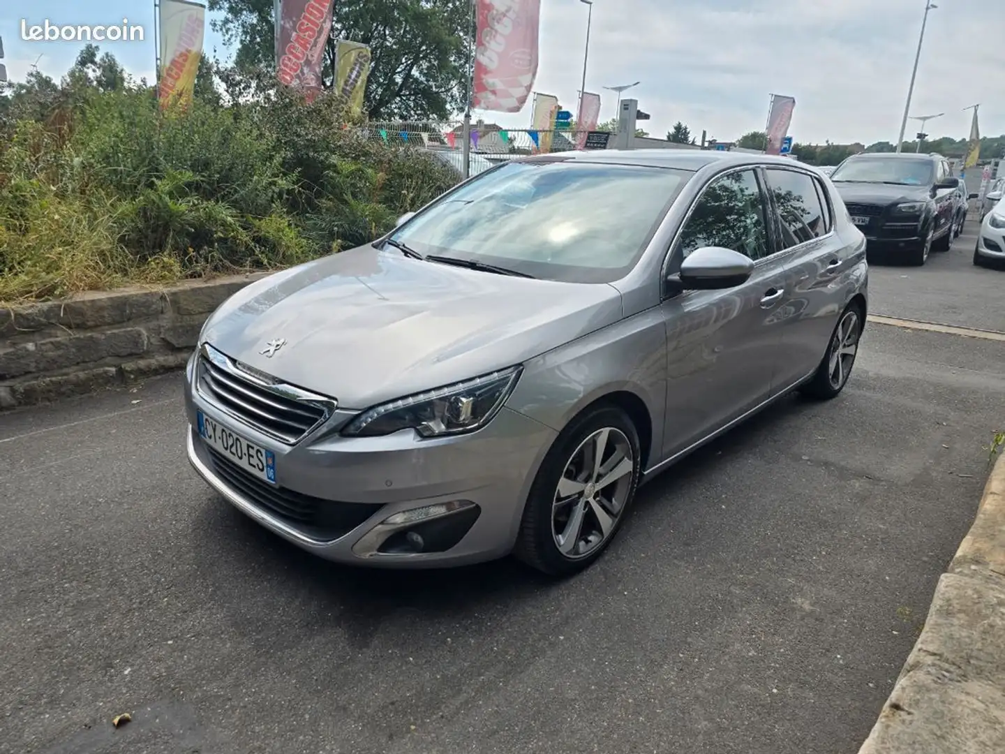 Peugeot 308 1.6l E-hdi 115 Feline 102 000km GARANTIE Gris - 1