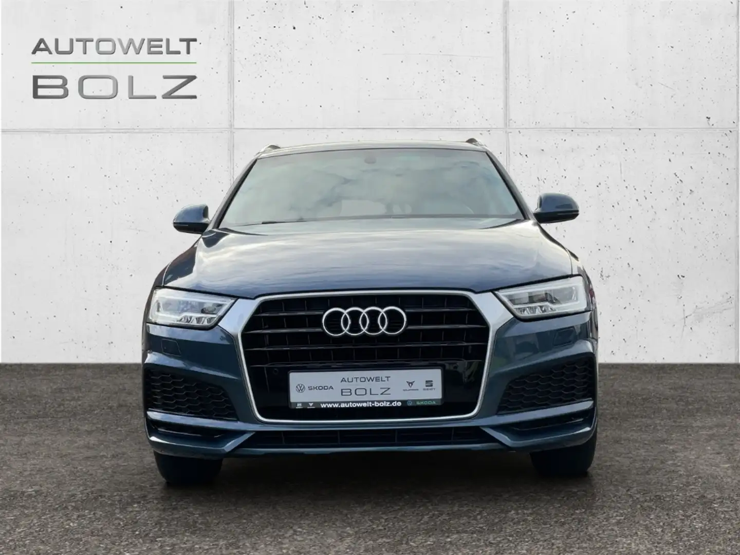 Audi Q3 S-Line 1.4 TFSI Navi LED S-LineExt TechSelect 2-Zo Blau - 2