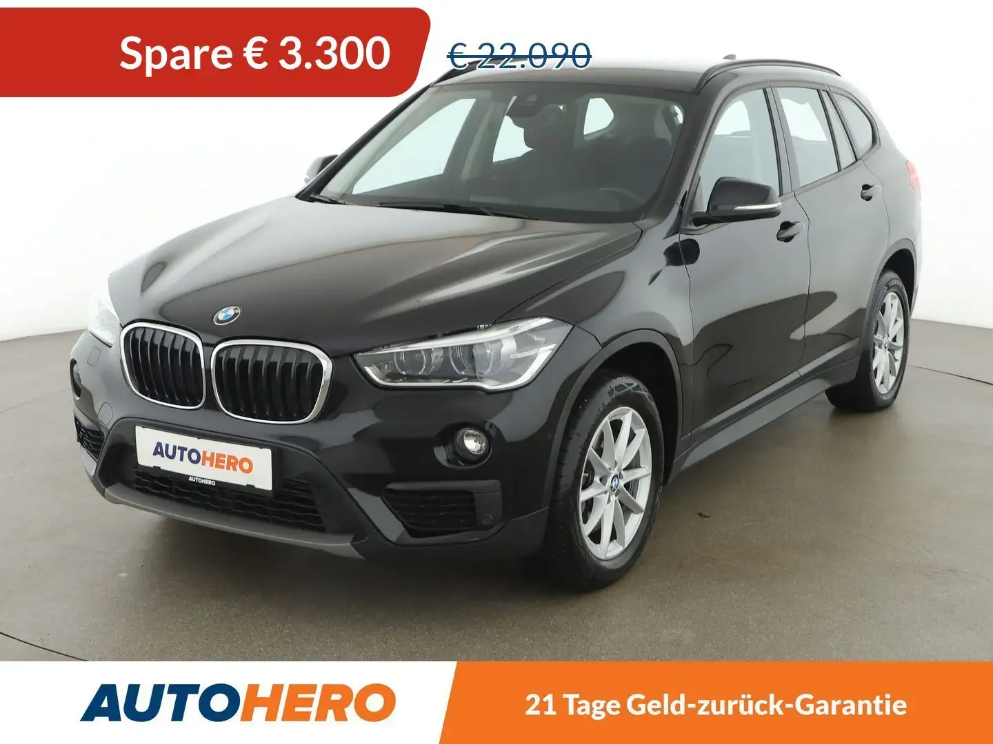 BMW X1 xDrive 20d Advantage Schwarz - 1
