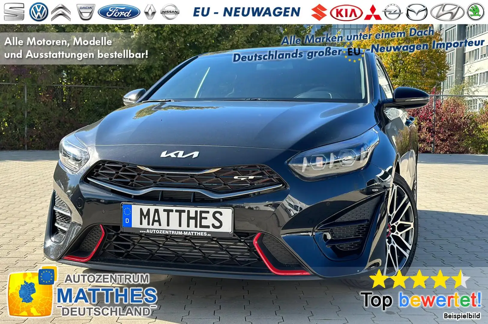 Kia ProCeed / pro_cee'd 1.5 T-GDI DCT GT Line Plus :NAVI Leder JBL E-He... Azul - 1
