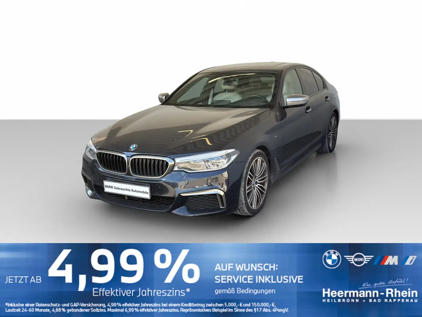 BMW M550 dA xDrive Lim. M Paket NaviProf.HUD.LED.GSD. Schwarz - 2