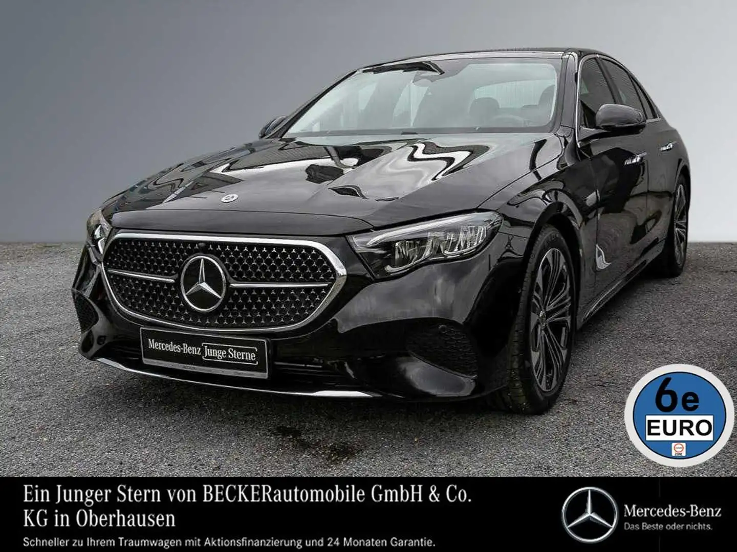 Mercedes-Benz E 200 AVANTGARDE PANORAMA DISTRO TOTWINKEL LEDHP Noir - 1