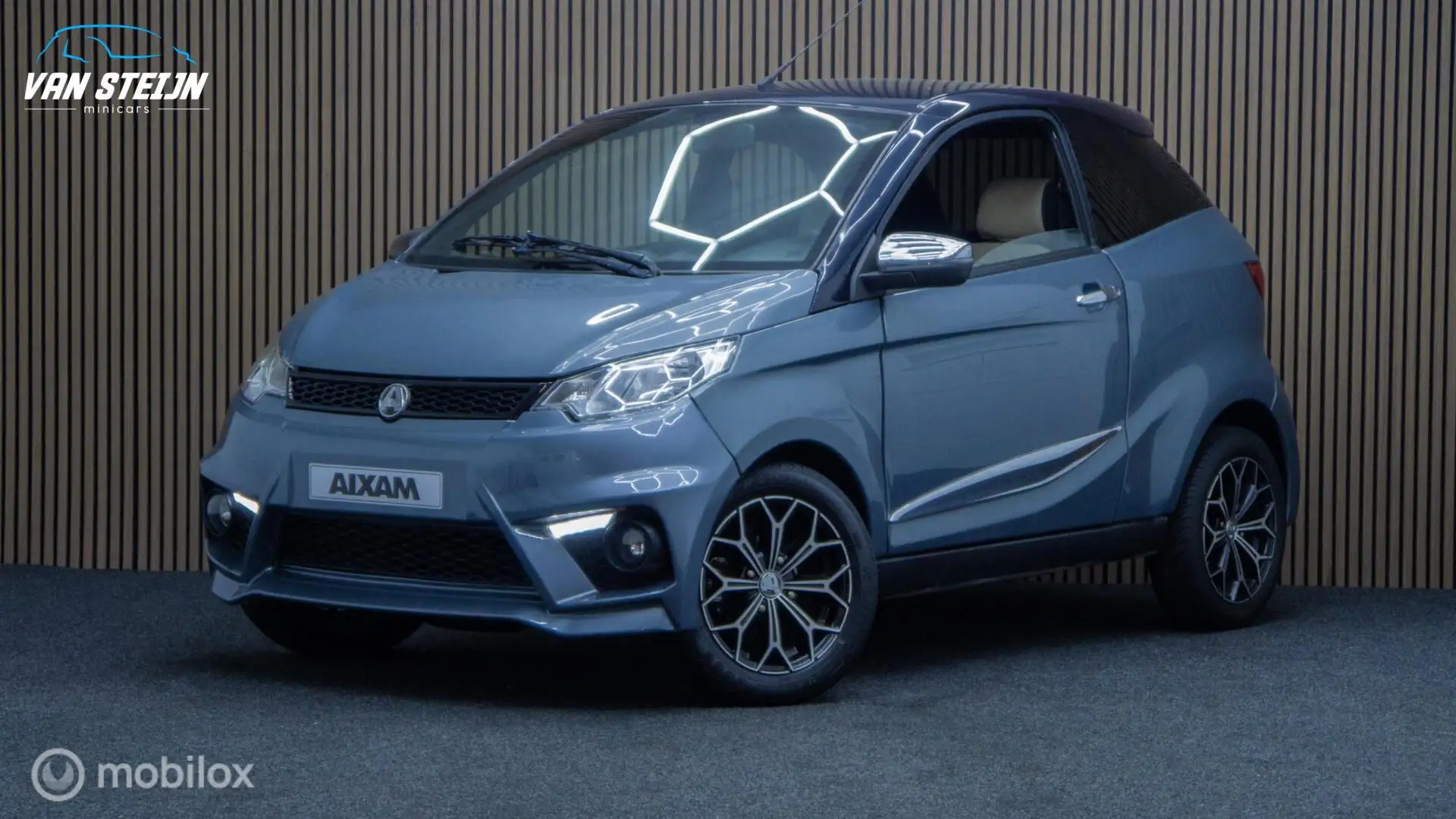 Aixam Coupe Brommobiel Premium GT | Sportief | 43dkm Gris - 2