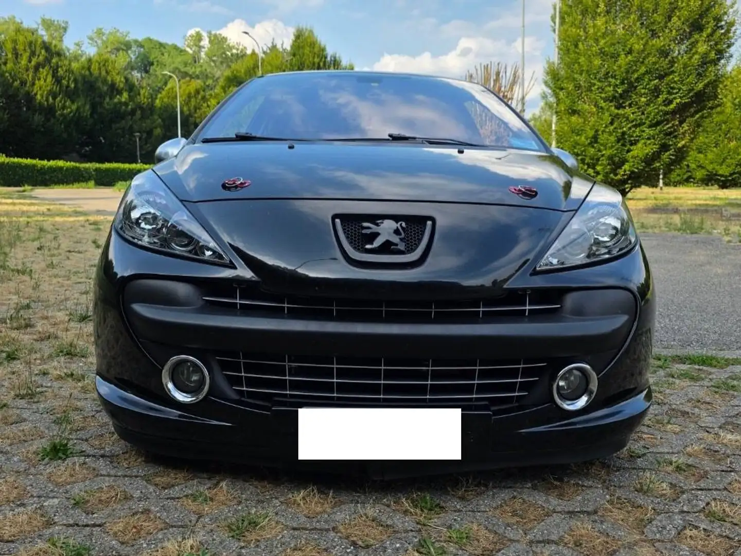 Peugeot 207 207 3p 1.6 16v Gti stage 4 forgiata Nero - 1
