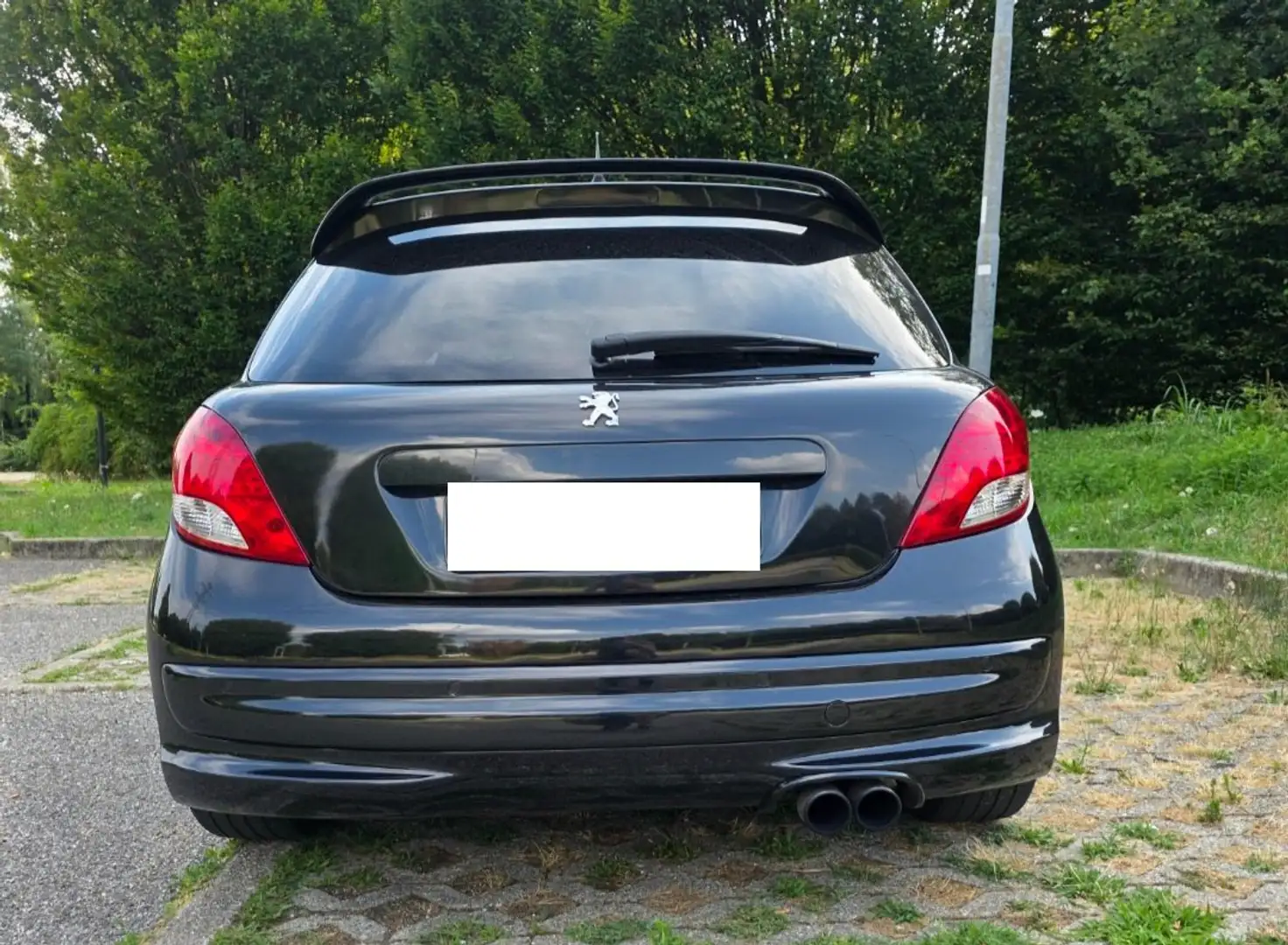 Peugeot 207 207 3p 1.6 16v Gti stage 4 forgiata Nero - 2