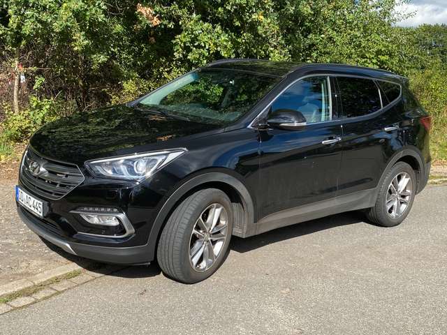 Imagine Hyundai SANTA FE Santa Fe blue 2.2 CRDI 4WD Automatik Premium
