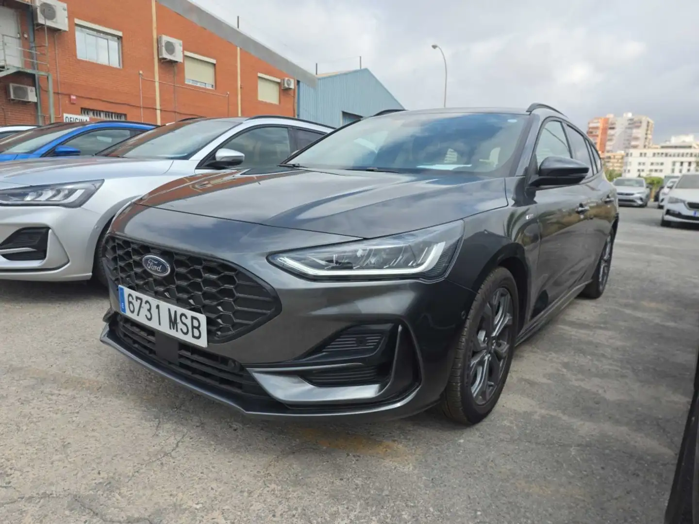 Ford Focus Sportbreak 1.0 Ecoboost MHEV ST-Line 155 Aut. Gris - 1