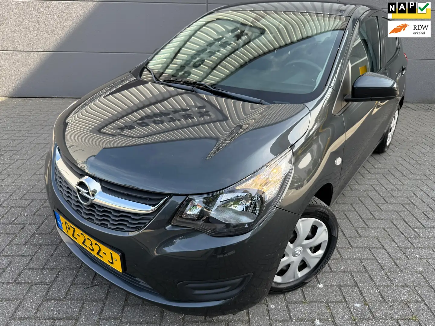 Opel Karl 1.0 ecoFLEX Edition*APK*NAP*ISOFIX*CRUISE*AIRCO*EL Grijs - 1