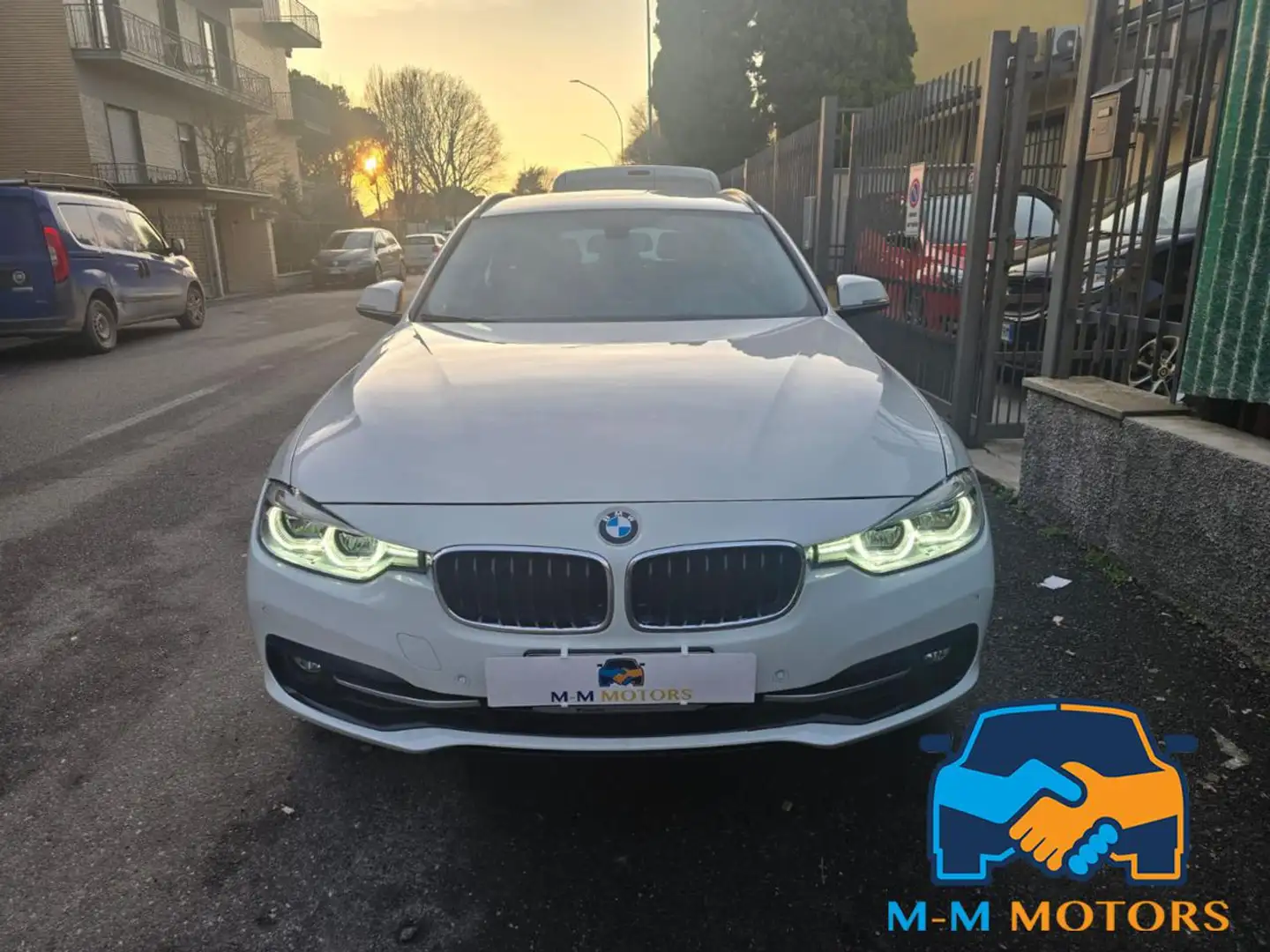 BMW 320 d Touring Sport TAGLIANDI CERTIFICATI Bianco - 2