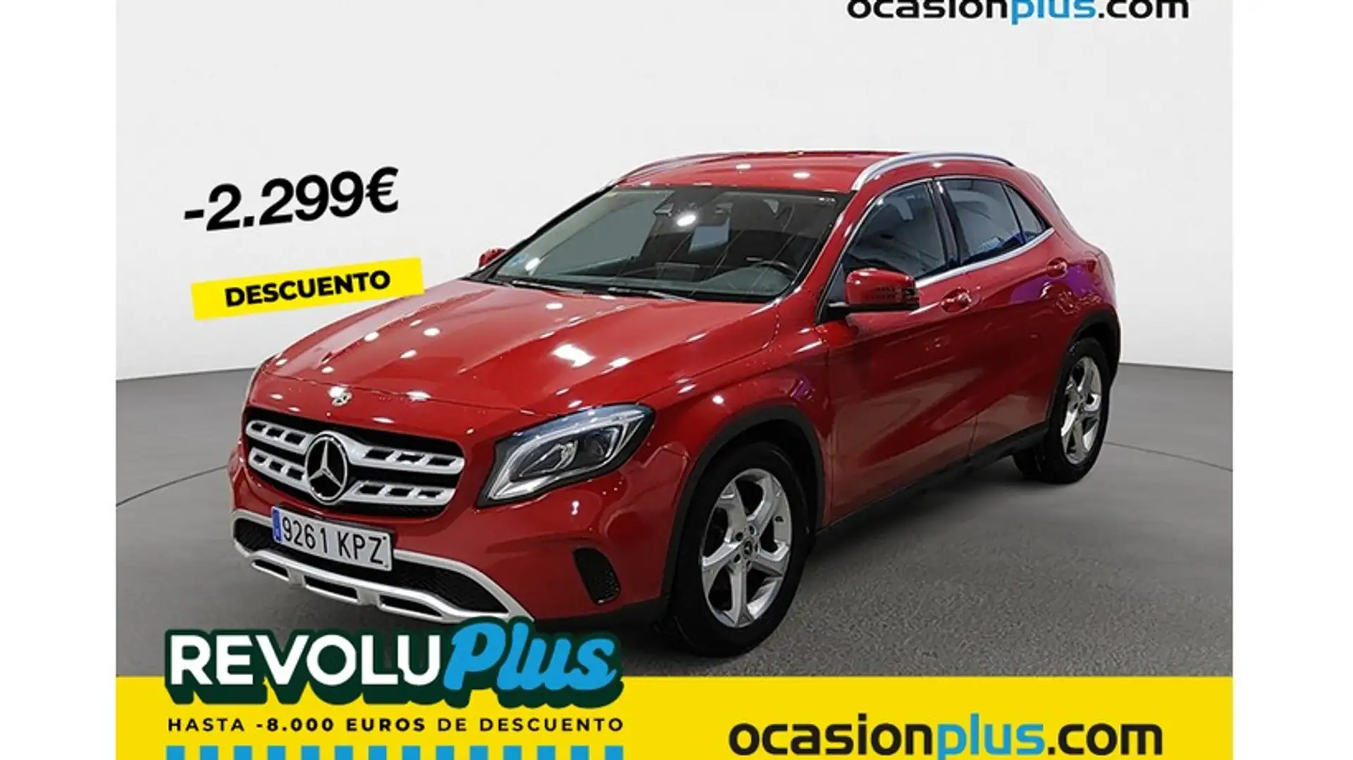 Mercedes-Benz GLA 180 7G-DCT Rot - 1