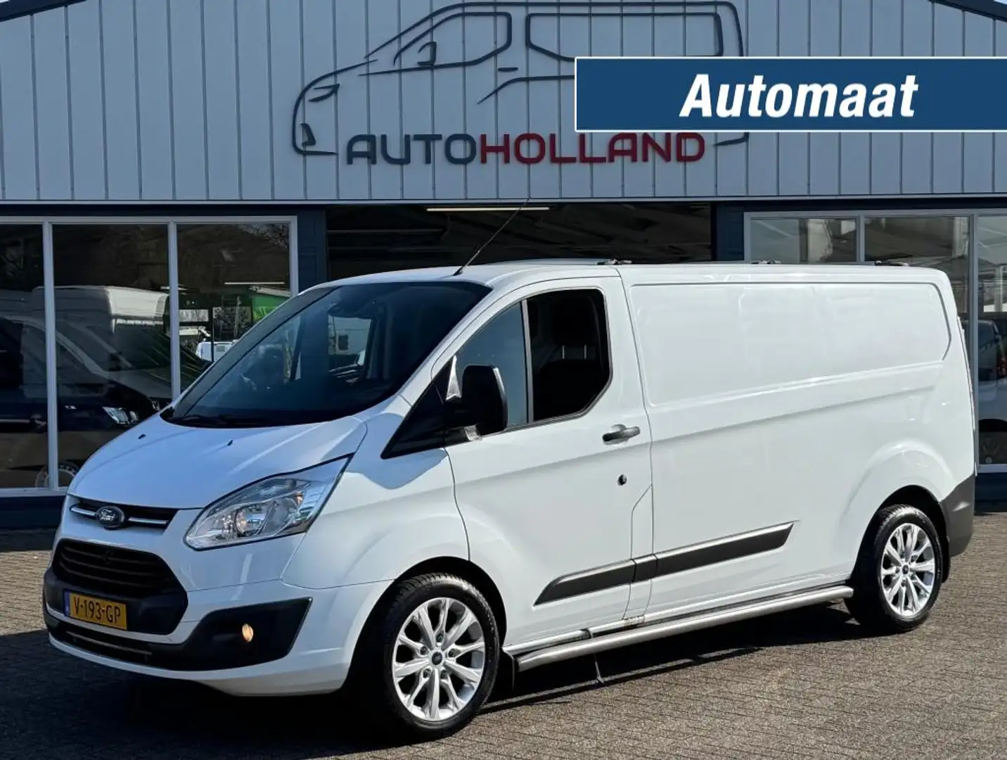 Ford Transit Custom 2.0 TDCI 96KW 131PK L2H1 AUTOMAAT EURO 6 AIRCO/ CR Weiß - 1