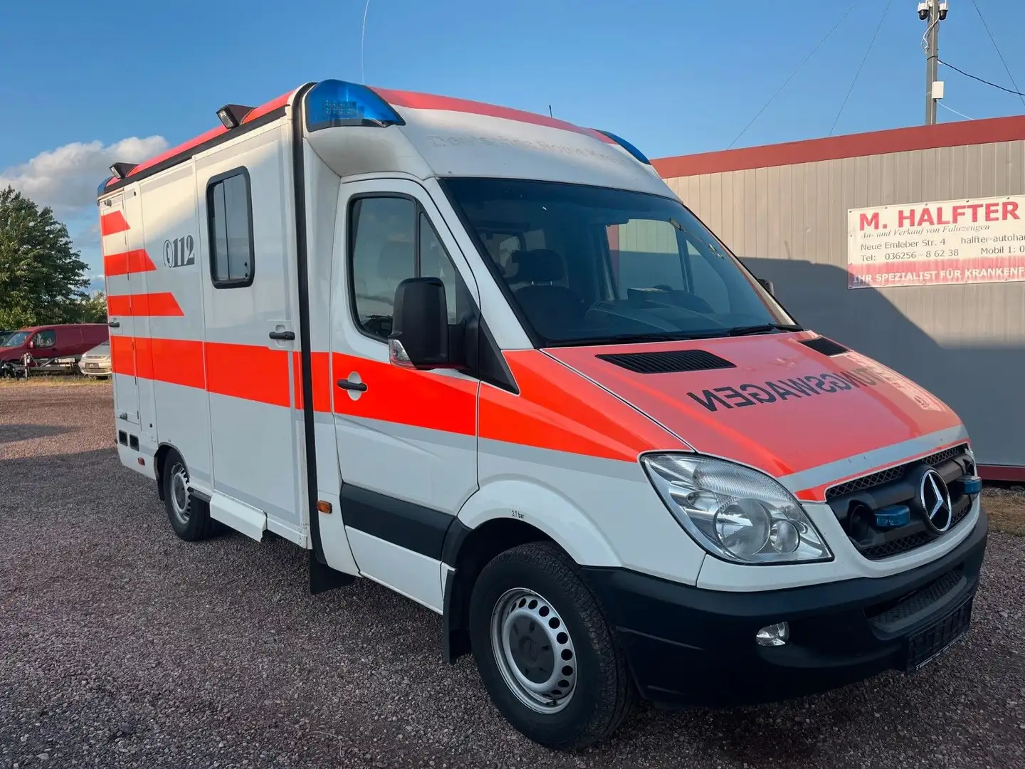 Mercedes-Benz Sprinter 316 cdi RTW nur 204tkm Weiß - 2