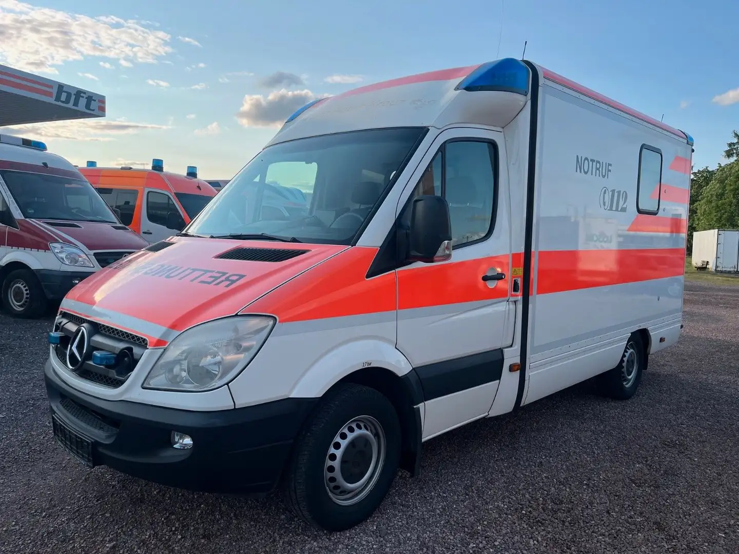 Mercedes-Benz Sprinter 316 cdi RTW nur 204tkm Weiß - 1