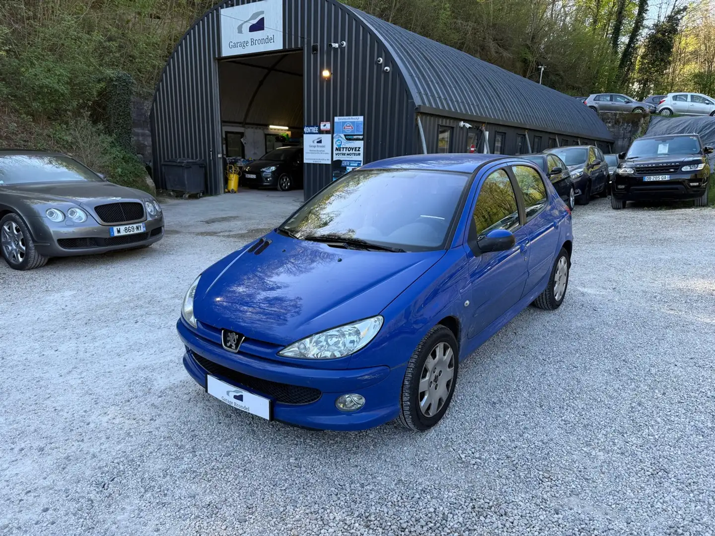 Peugeot 206 1.6i 110cv BVA XT 2¨me main Bleu - 1
