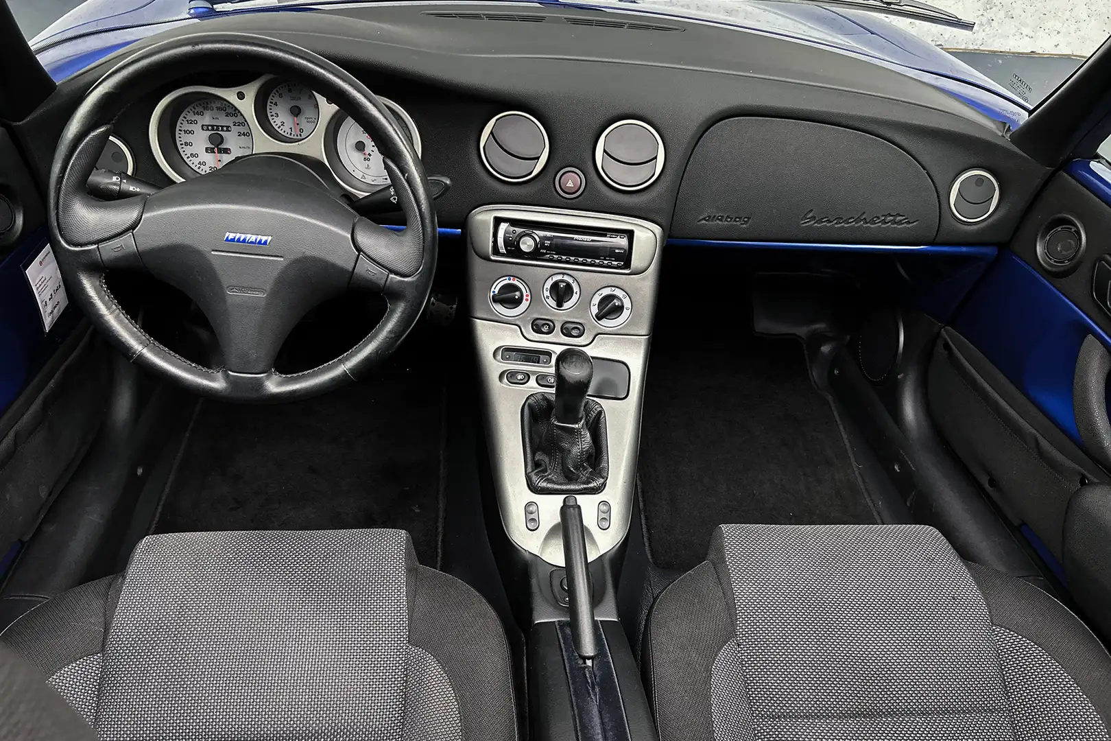 Fiat Barchetta 1.8-16V Emotion | Hardtop + softtop | Org. NL | Li Blau - 2
