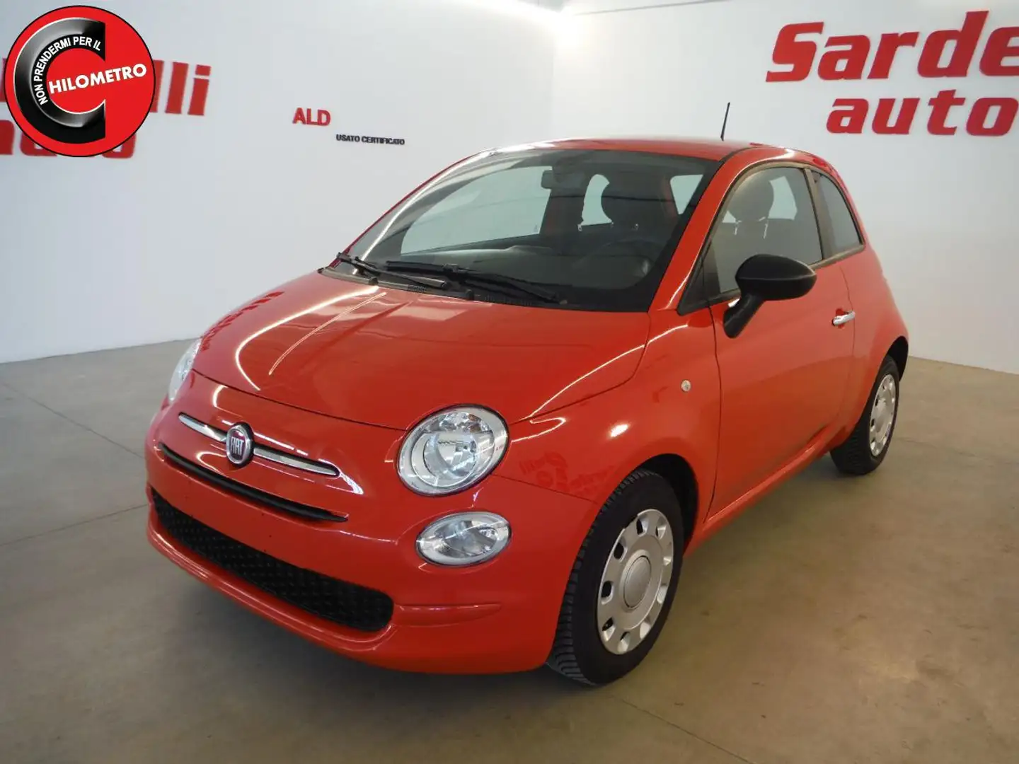 Fiat 500 1.0 Hybrid Arancione - 1