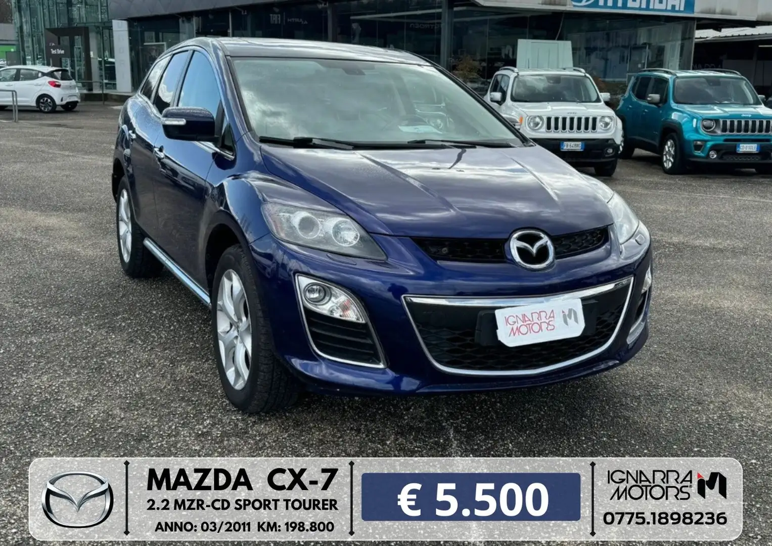 Mazda CX-7 CX-7 2.2 mzr-cd Sport Tourer EG923NH Kék - 1