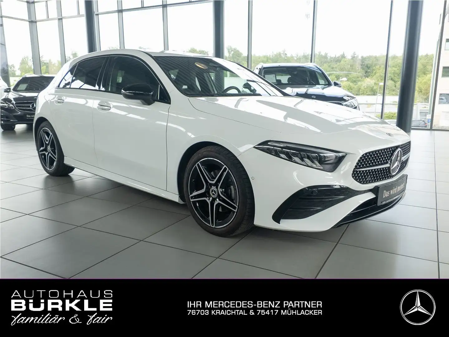 Mercedes-Benz A 180 A180 AMG Advanced+,LED,Night,KeyGo,Ambiente,Rüka Blanco - 1