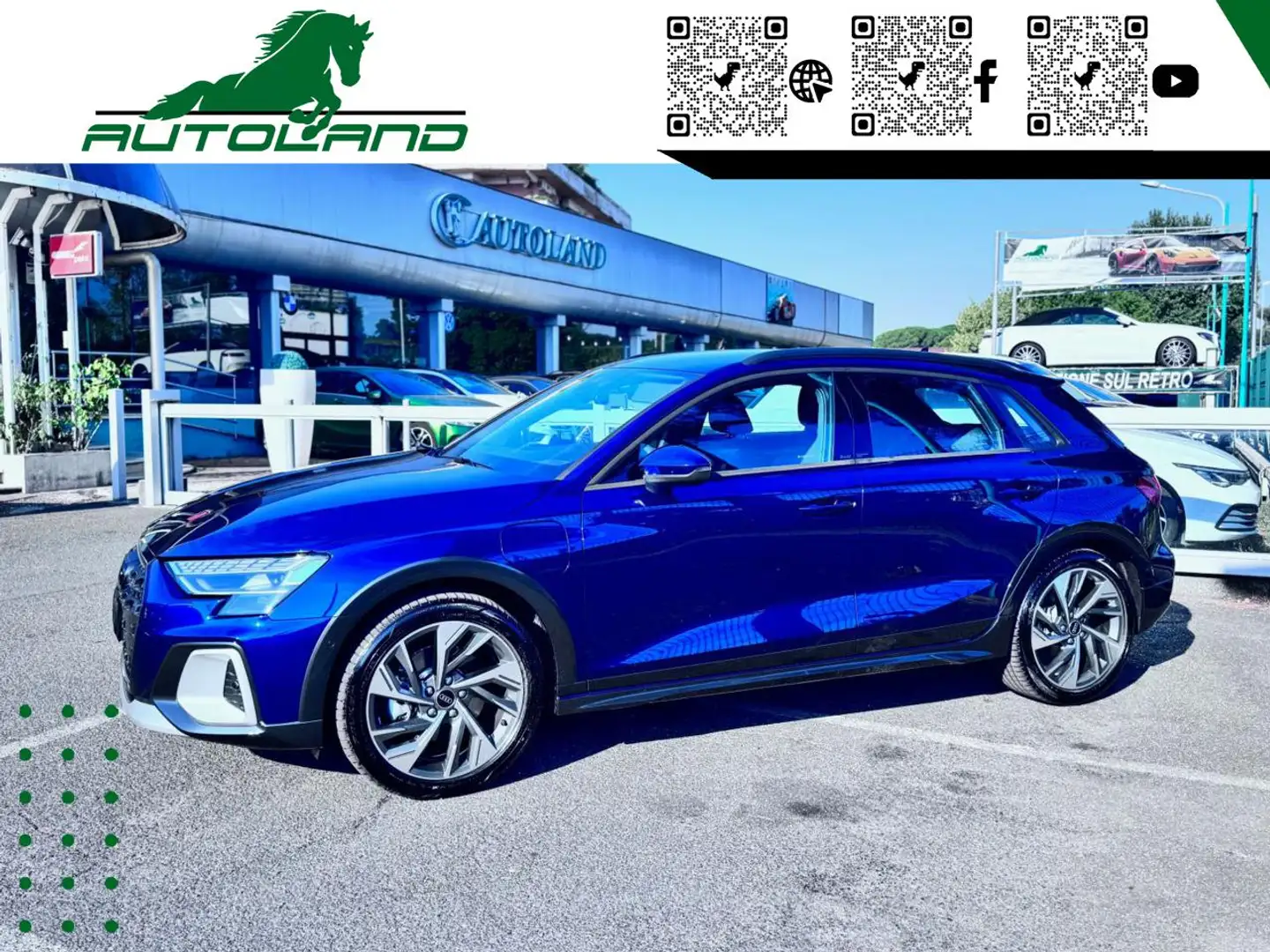 Audi A3 allstreet TFSI 204 CV plug in Advanced Matrix Blu/Azzurro - 2
