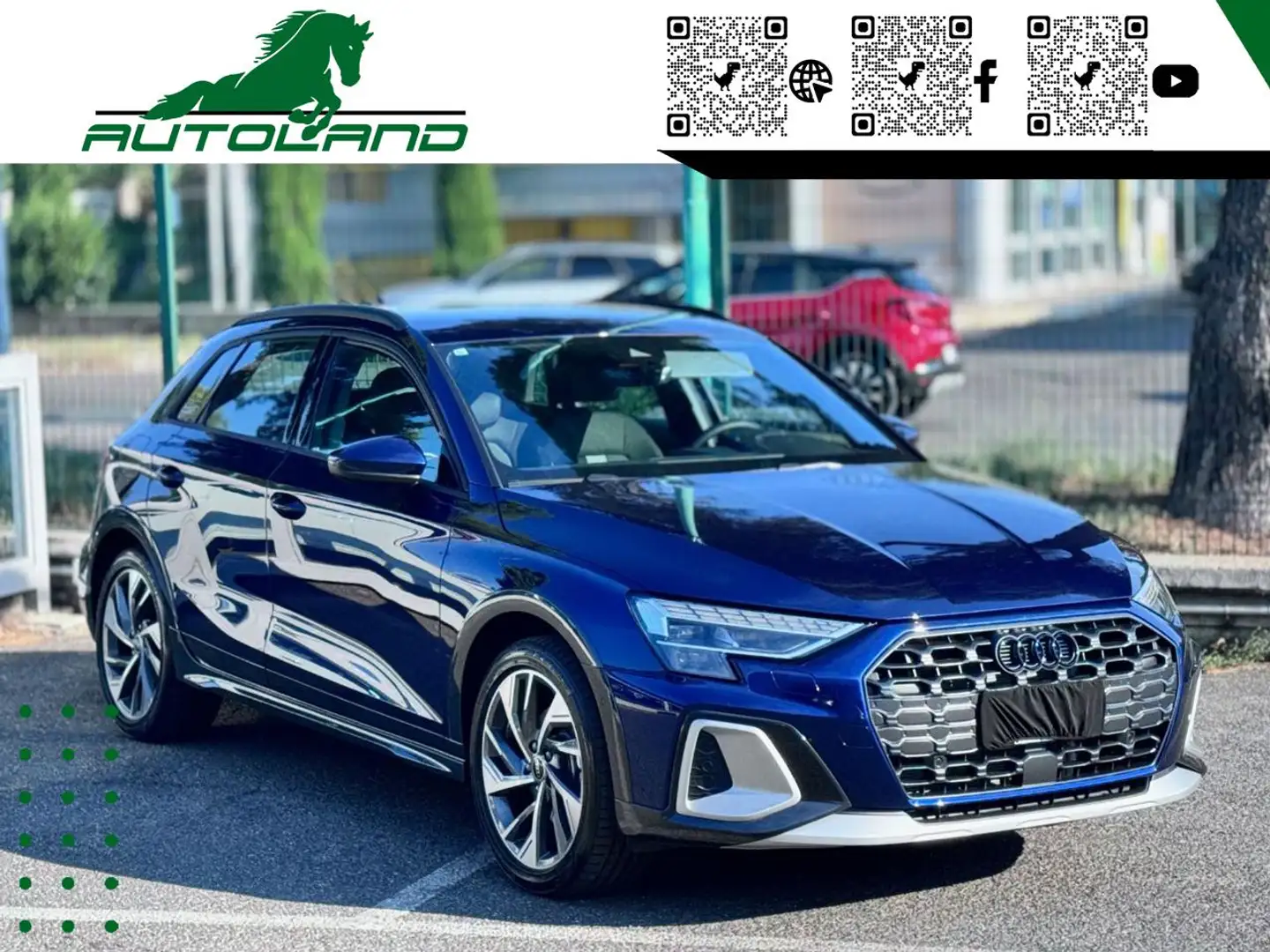 Audi A3 allstreet TFSI 204 CV plug in Advanced Matrix Blu/Azzurro - 1