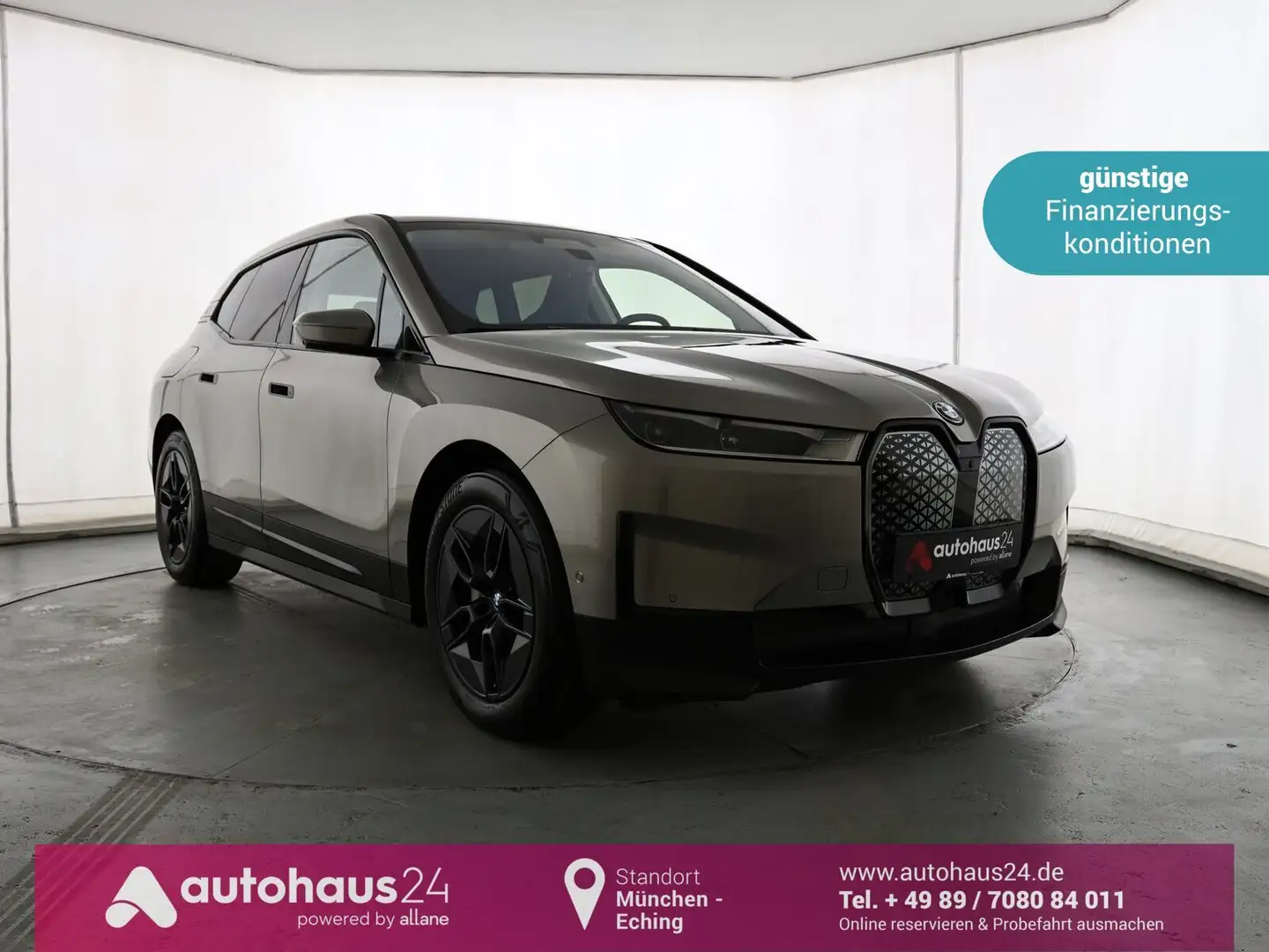 BMW iX xDrive40 LED|Navi|360°|ACC|Sitzhz|HUD Gri - 1