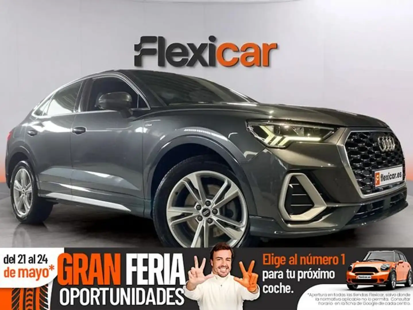 Audi Q3 45 TFSIe S line S-tronic Gris - 1