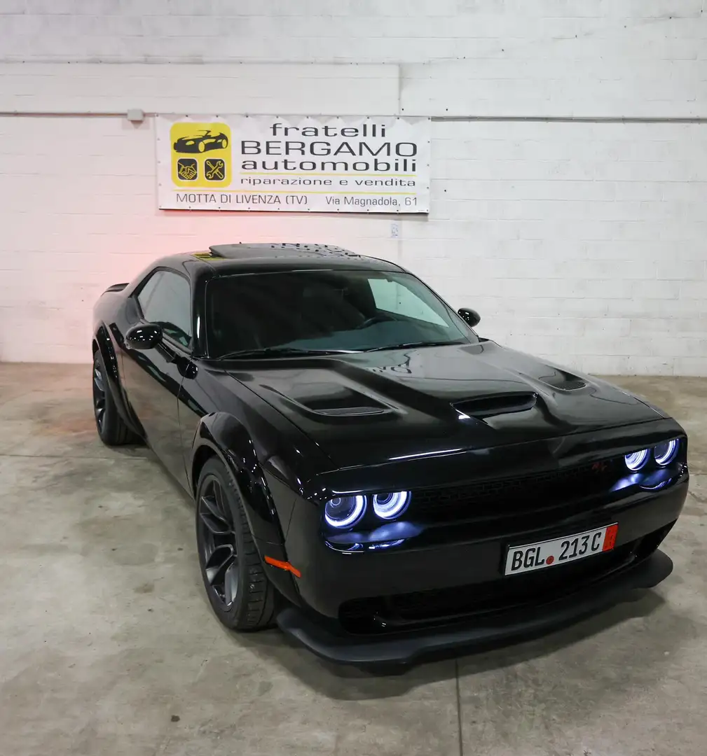 Dodge Challenger 6.4 V8 Hemi Widebody 492cv Tetto Apribile Schwarz - 2