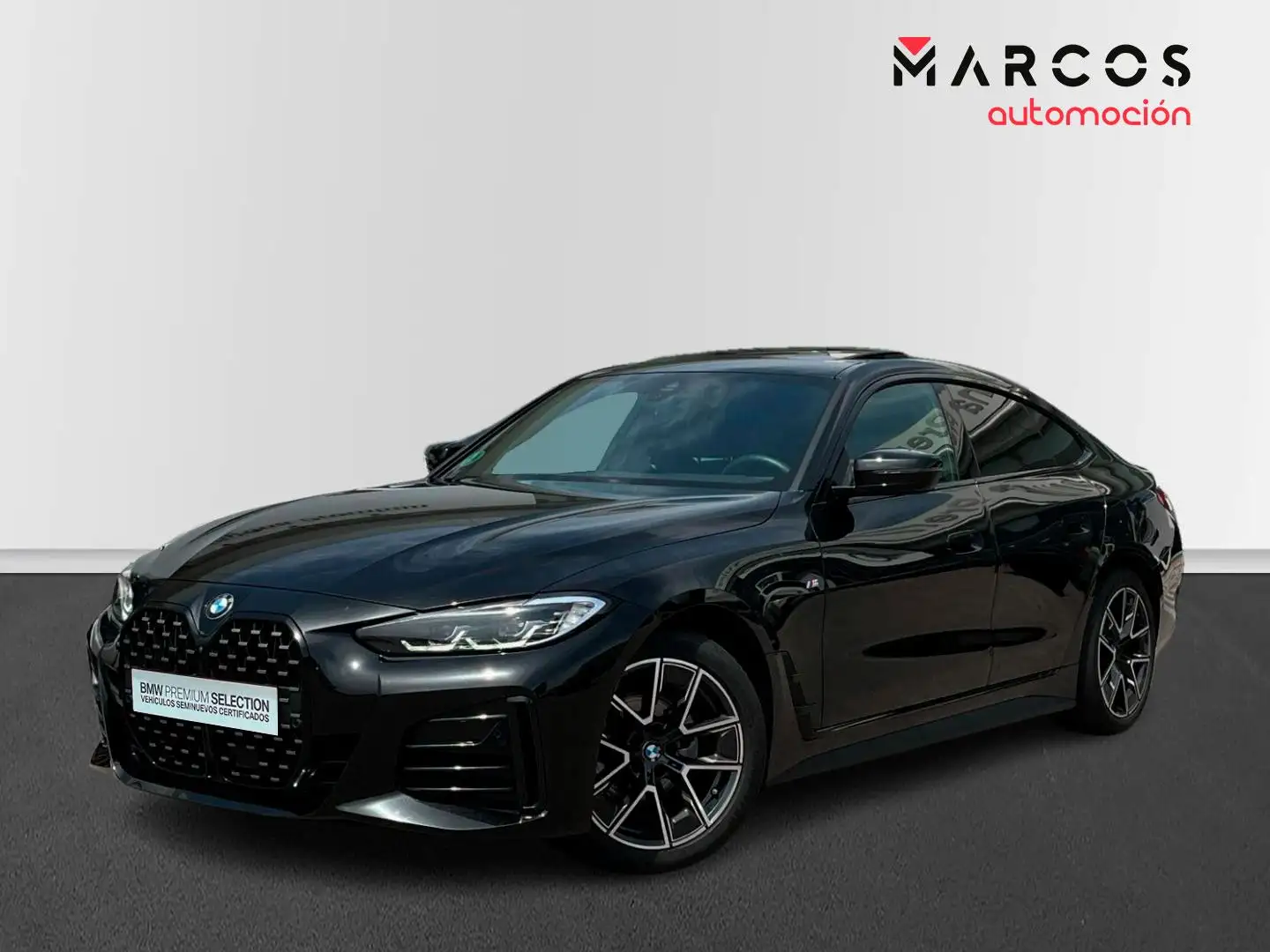 BMW 420 420iA Gran Coupé Zwart - 1