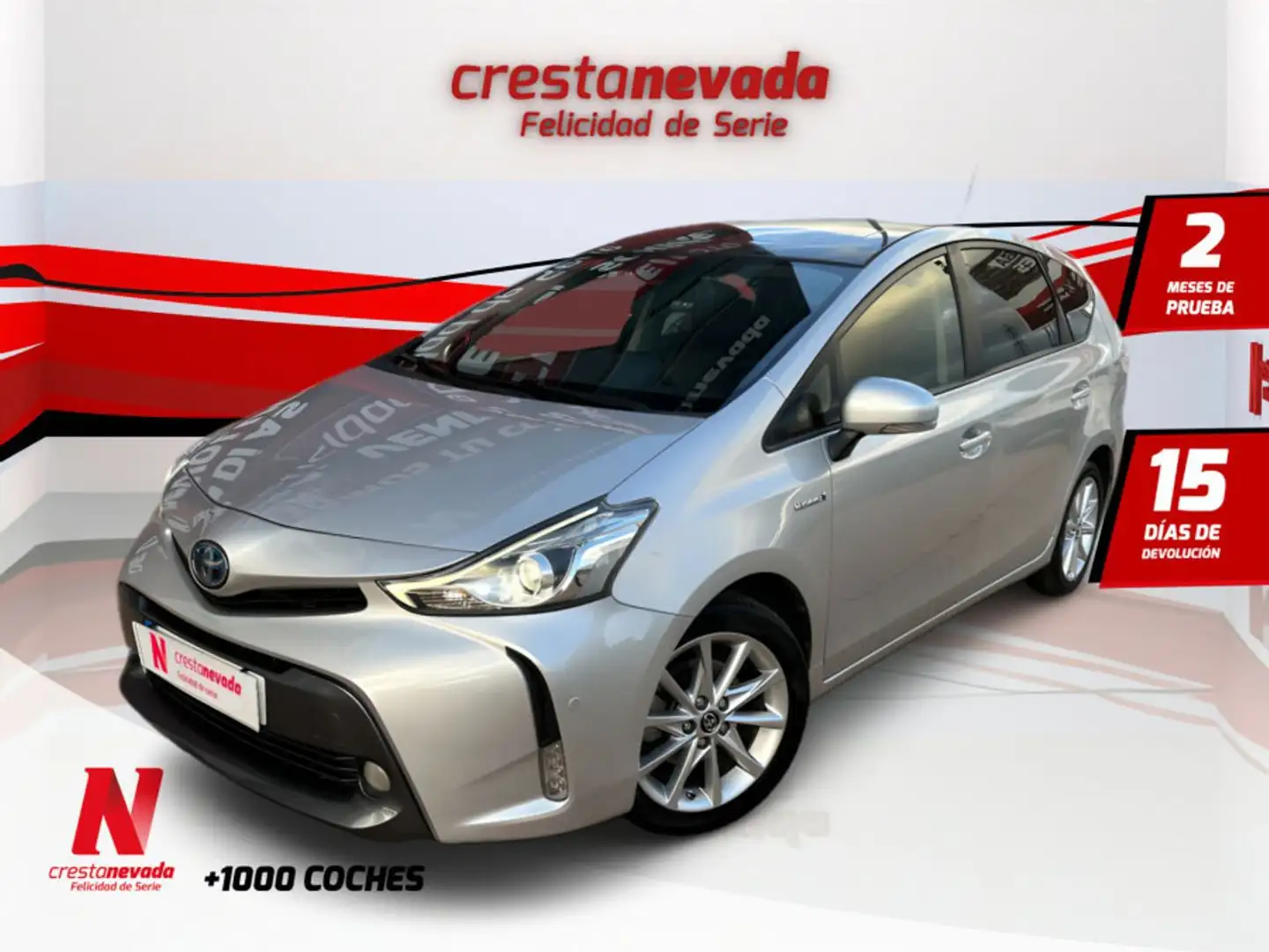 Toyota Prius 1.8  hibrido Šedá - 1