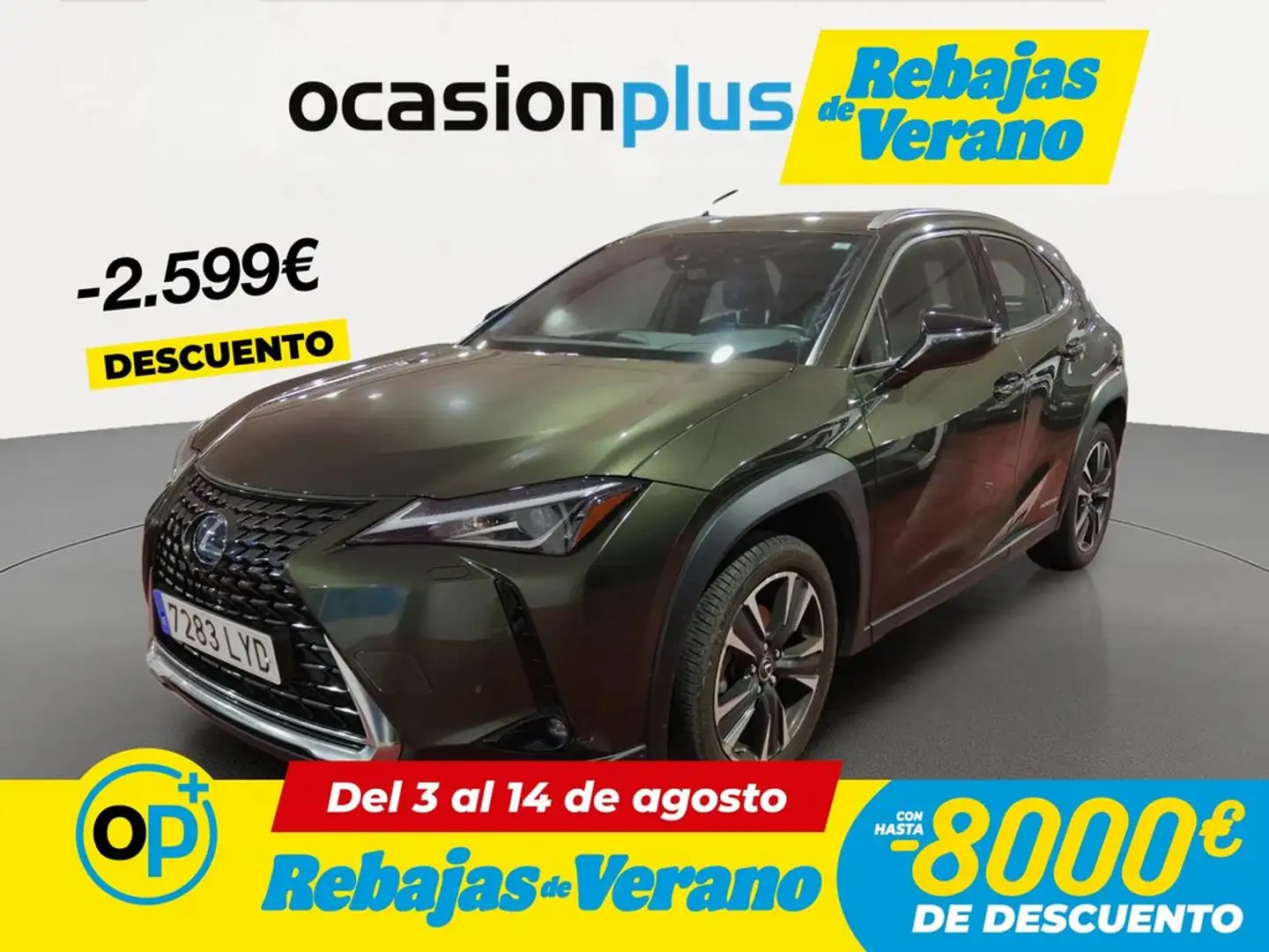 Lexus UX 250h Premium 2WD Verde - 1