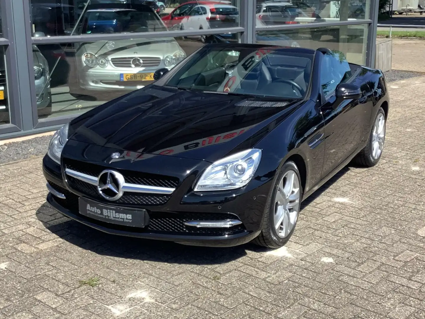 Mercedes-Benz SLK 200 nekverwarming, navi, cruise, stoelverwarming, - 2