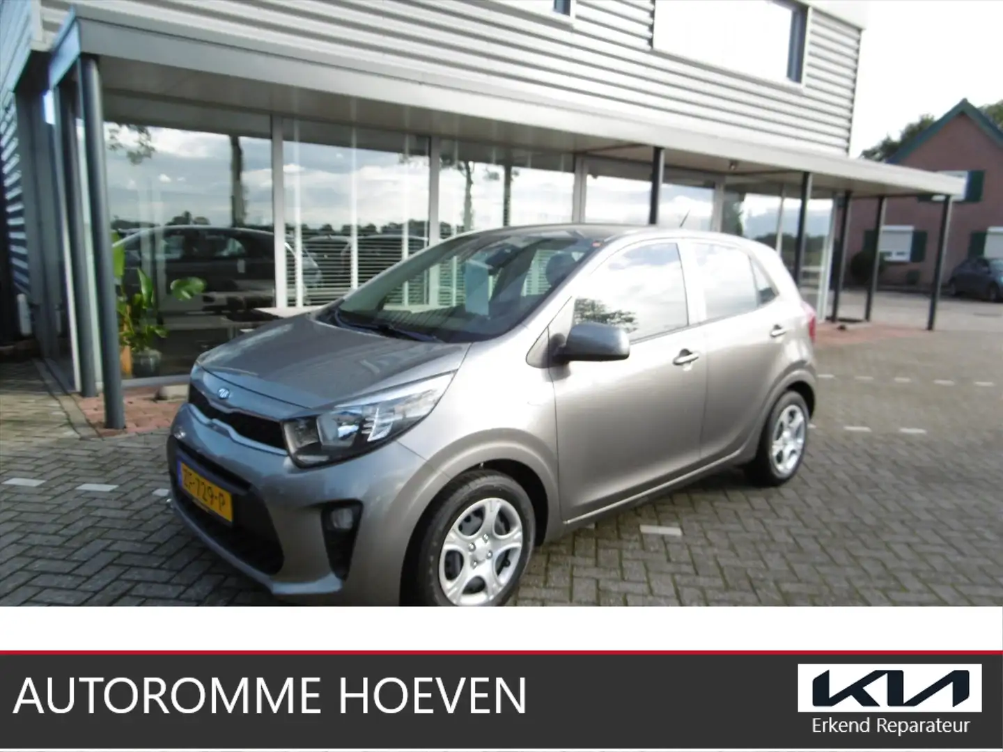 Kia Picanto 1.0 MPi EconomyPlusLine Org. Ned. 22.000km Grijs - 1