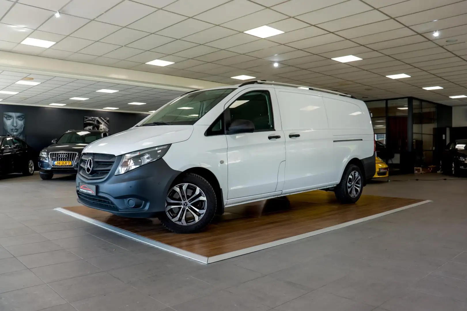 Mercedes-Benz Vito 114 CDI Extra Lang L3/NAP/AUT/6 deurs/Trekhaak/Cli Wit - 2