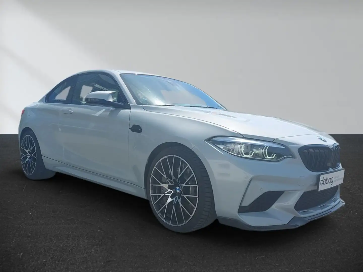 BMW M2 M2 Competition Coupe Schalter Navi Leder Kamera Argent - 2