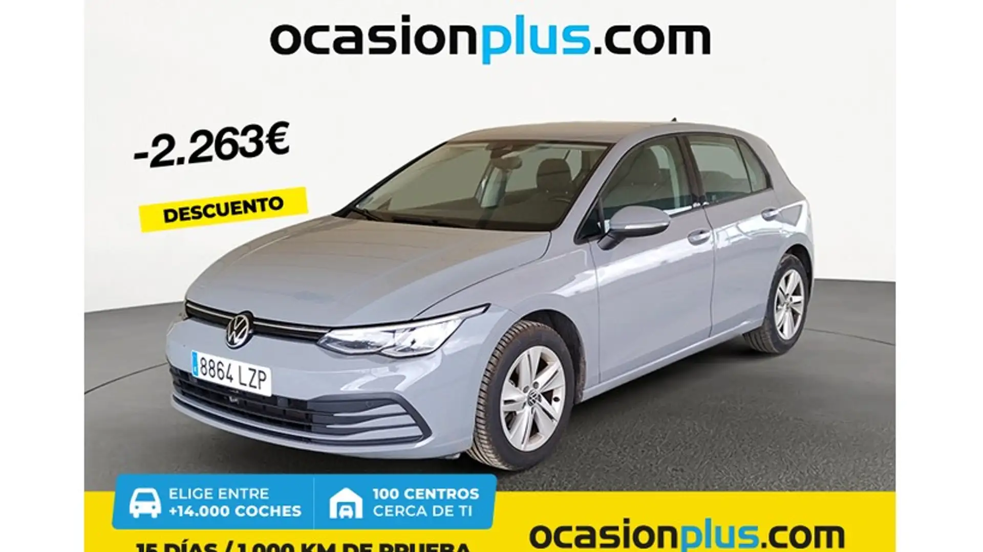 Volkswagen Golf 1.5 TSI Life 96kW Gris - 1