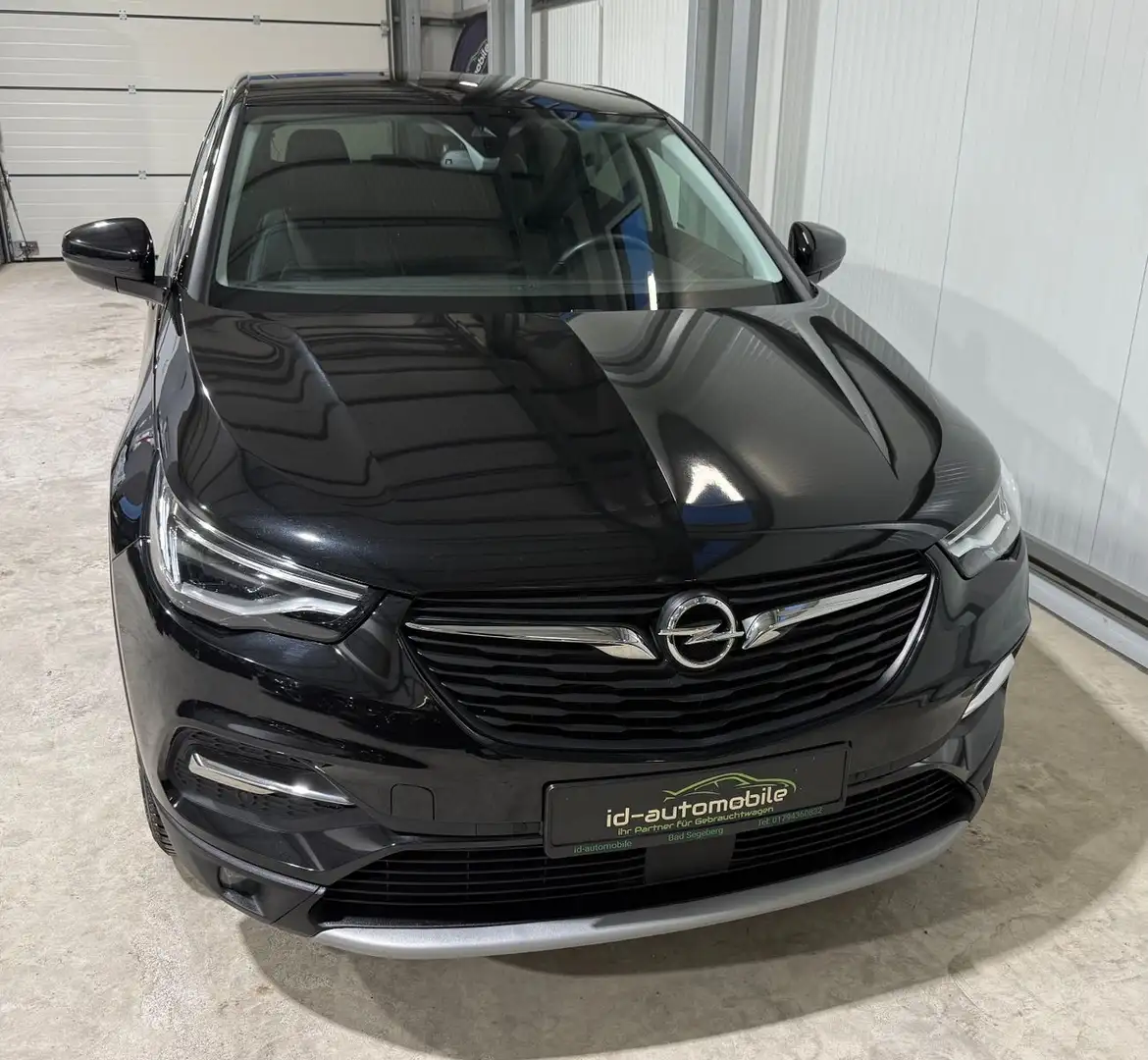Opel Grandland X Innovation Aut, Leder, SHZ, 1 Hand Schwarz - 2
